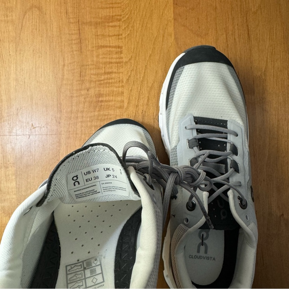 🔥🔥NOT AVAILABLE!!!!🔥🔥ON Cloudvista Running Shoes in Glacier/Black - Picture 9 of 10